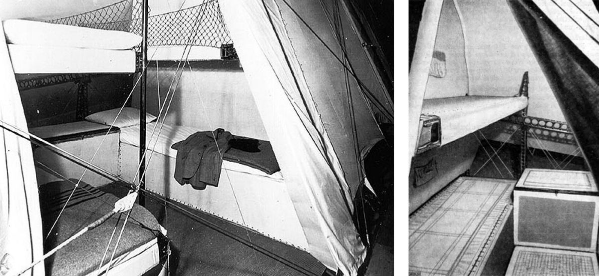 Fotos antigas do Hindenburg revelam como eram as viagens areas de luxo na dcada de 1930