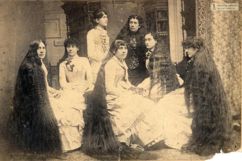A incrível história das sete irmãs Sutherland e suas fartas melenas