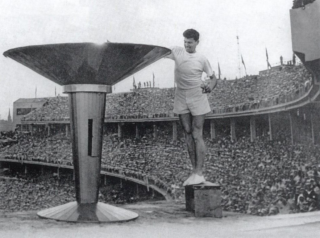 A Tocha Olímpica feita com cuecas velhas nas Olímpiadas de Melbourne, em 1956