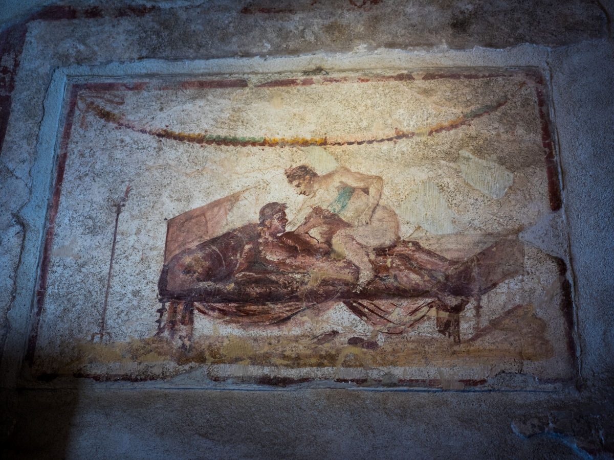 Em seu auge Pompeia tinha um bordel para cada 71 homens