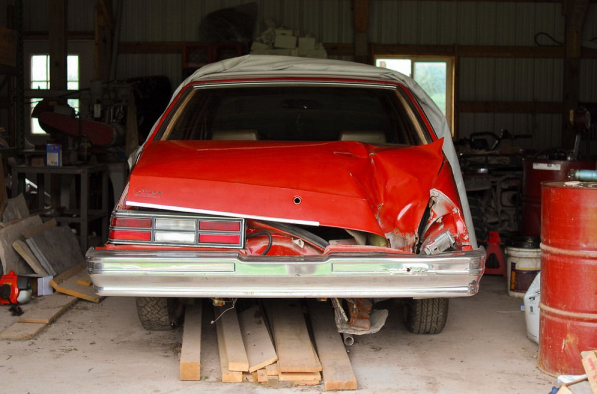 A histria inverossmil de um carro que foi atingido por um meteorito