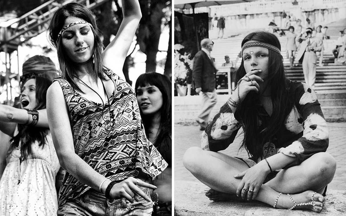 Fotos impressionantes retratam a moda rebelde de Woodstock em 1969 32