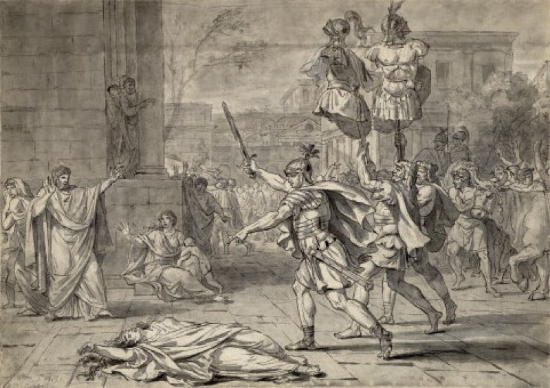 Horcios versus Curicios, a batalha dos trigmeos