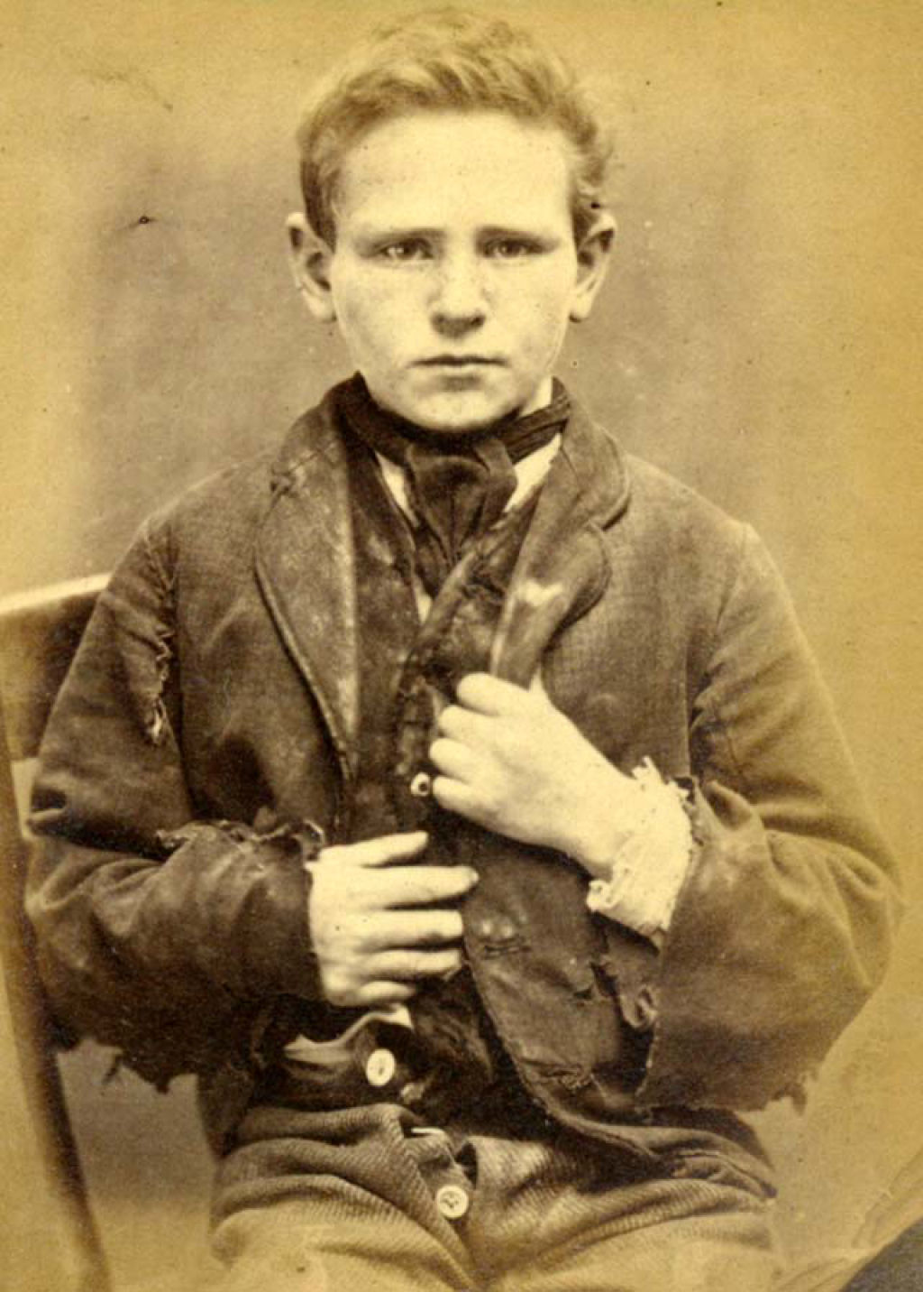 Mugshots de crianças vitorianas que foram presos por pequenos crimes na década de 1870 06