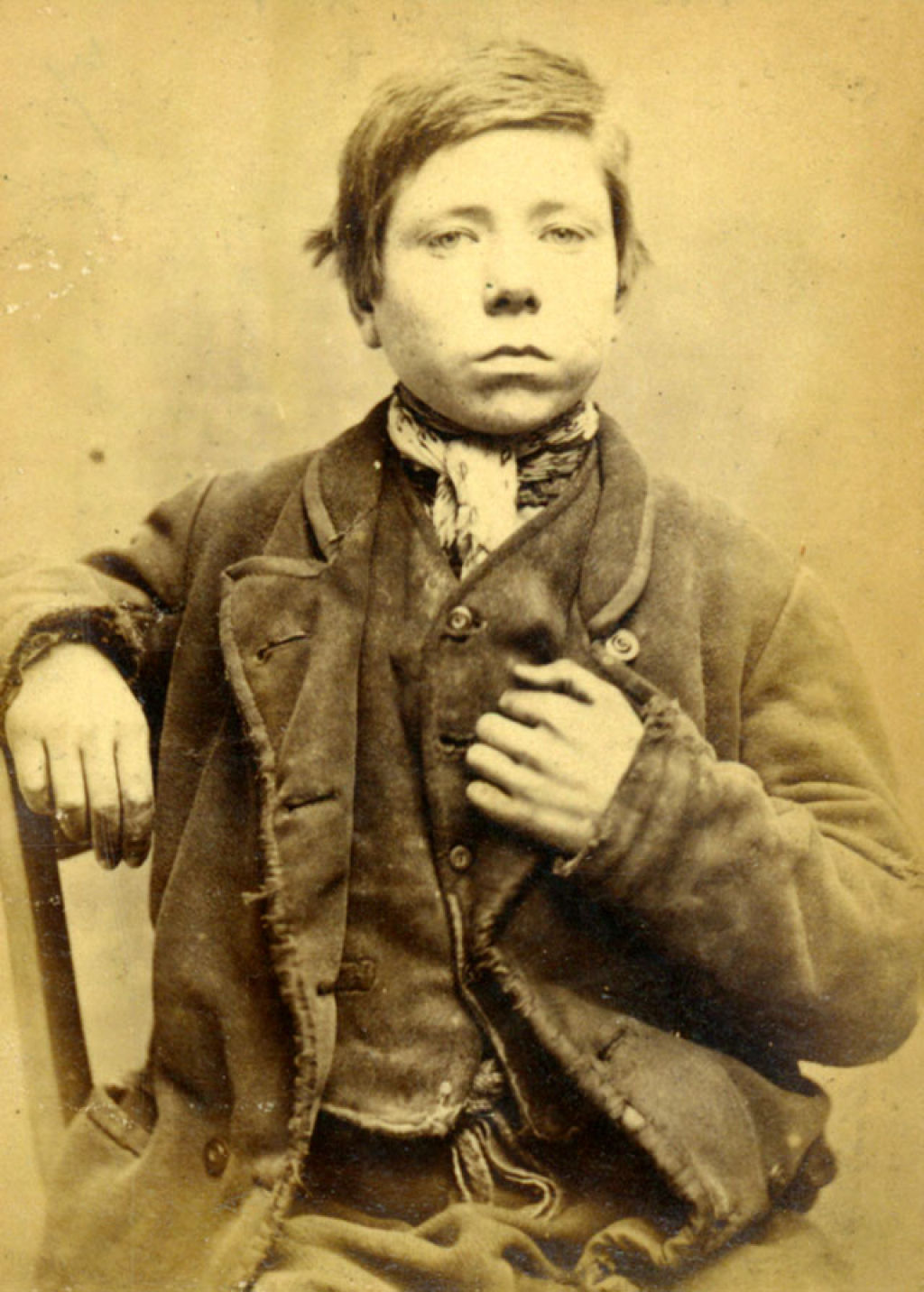 Mugshots de crianças vitorianas que foram presos por pequenos crimes na década de 1870 15
