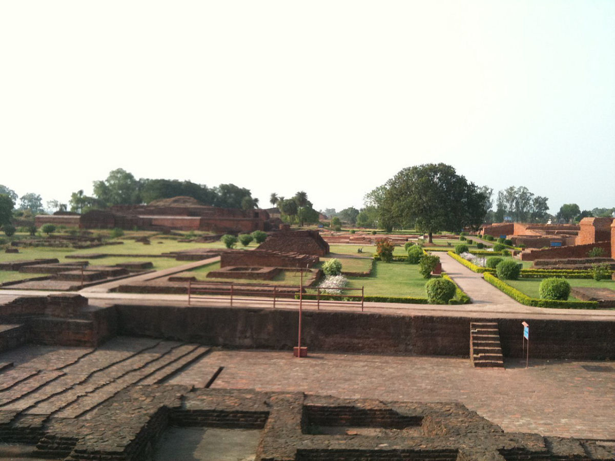 Nalanda, a primeira universidade residencial conhecida na histria foi na ndia
