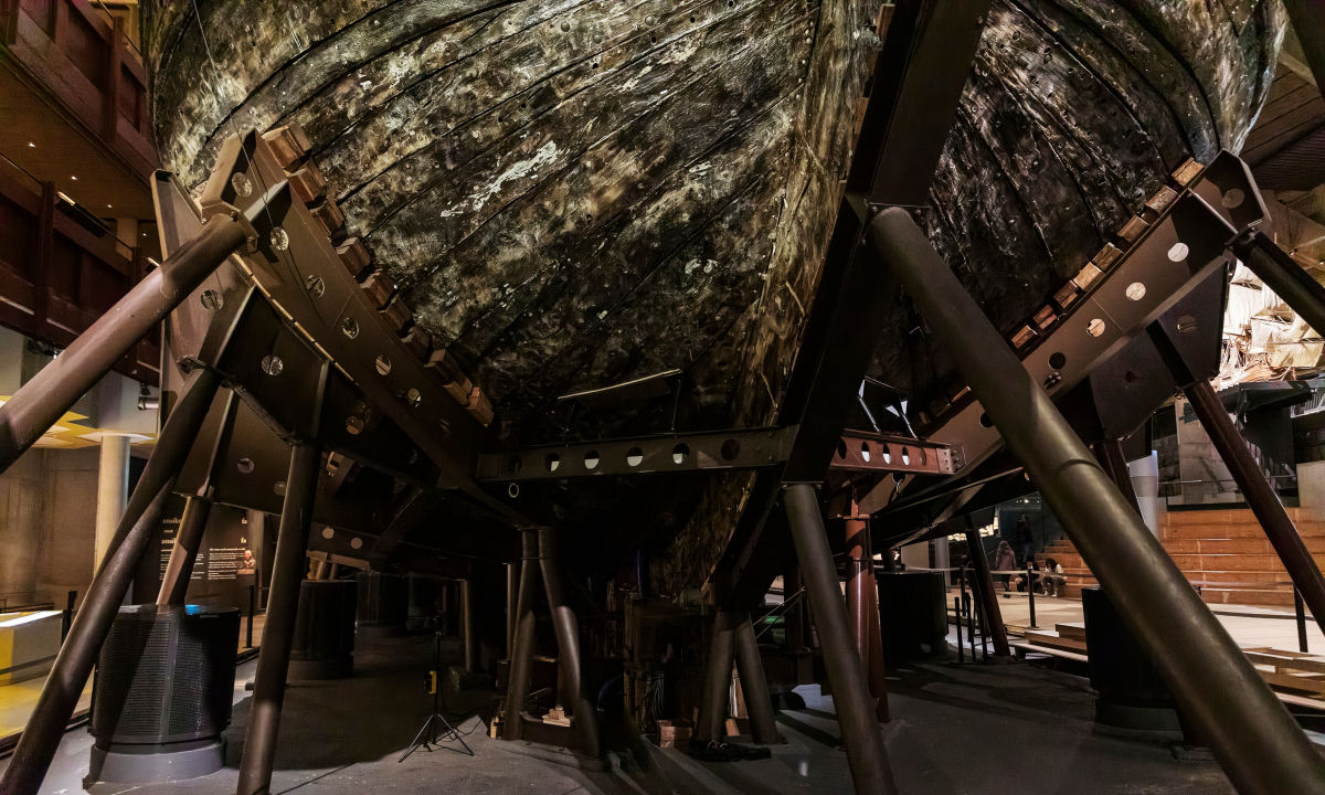Vasa, o navio de guerra que foi recuperado aps quase 400 anos, precisa urgentemente de reforma