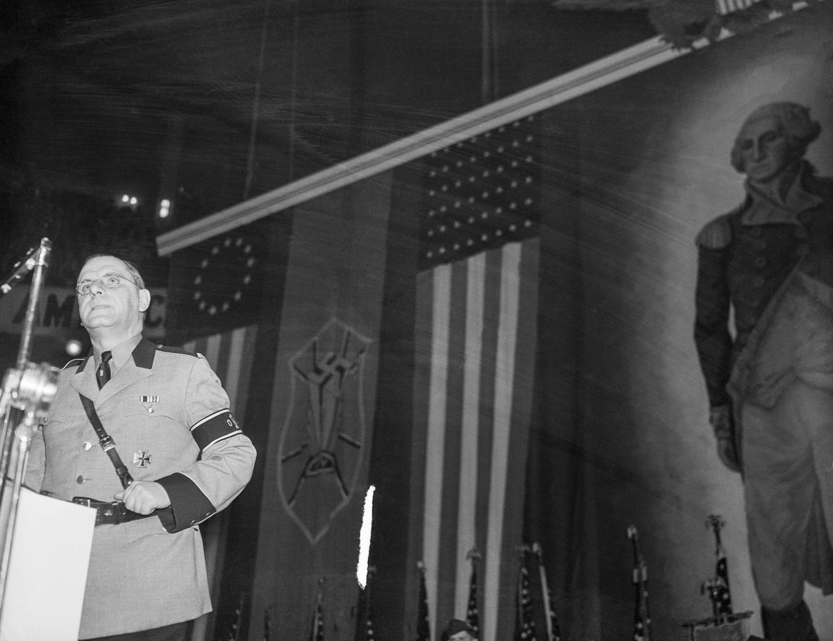 O dia em que os americanos nazistas realizaram manifestaes em massa no Madison Square Garden 10