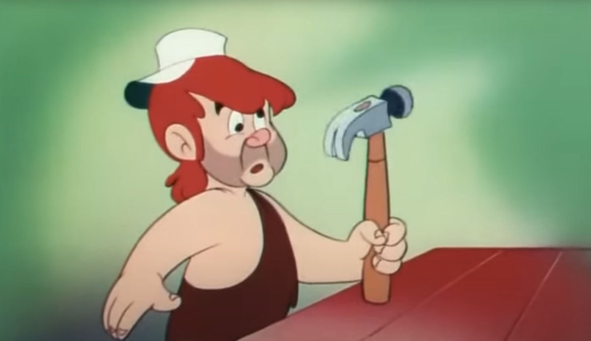 Curta de animao educacional de 1945 da Disney e da GM versa sobre o uso adequado de ferramentas manuais
