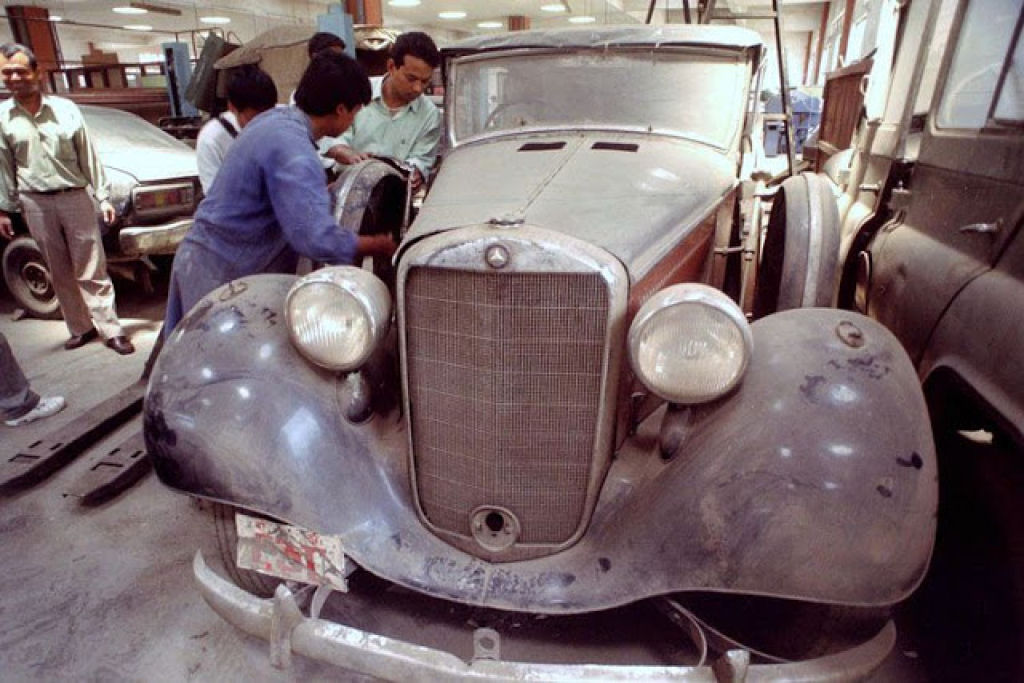 O primeiro carro que chegou ao Nepal foi um presente de Hitler