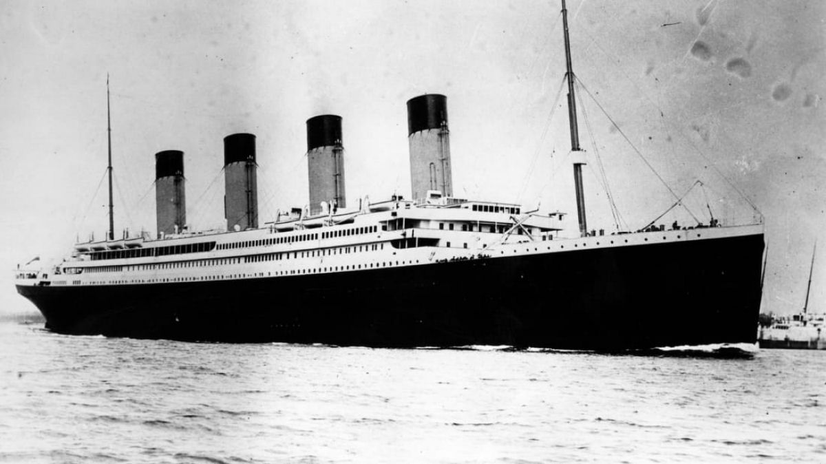 Este é o único vídeo sobrevivente do Titanic antes de sua viagem condenada