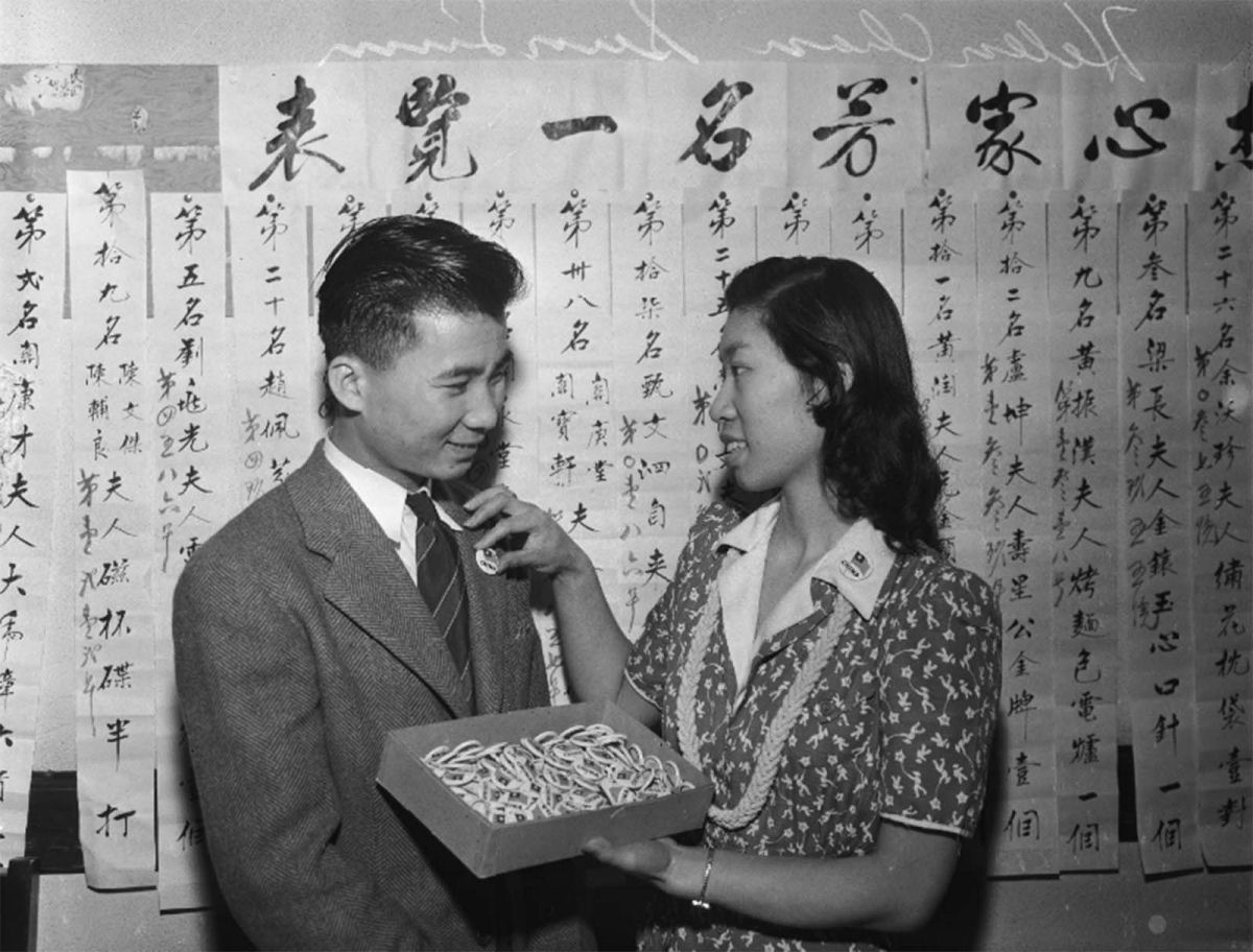 Sino-americanos se rotulavam para no serem confundidos com os nipo-americanos, em 1941