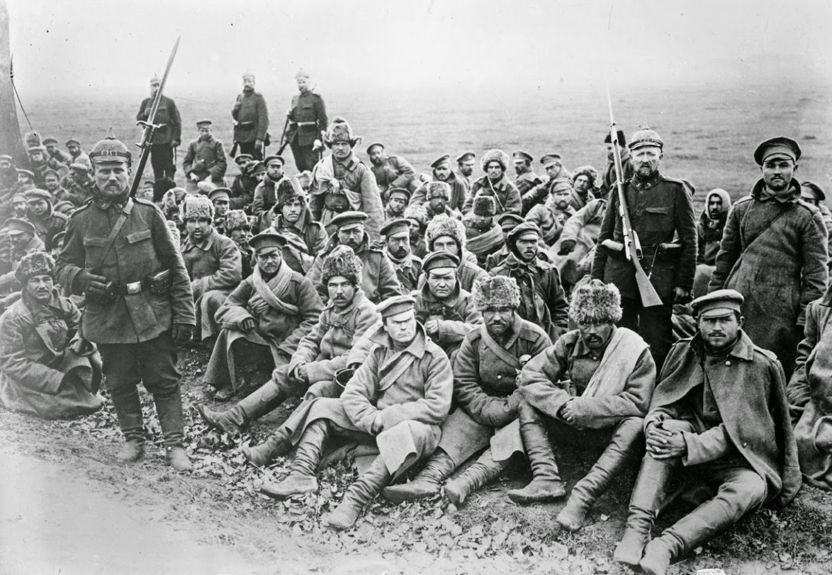 Na Primeira Guerra tropas alemãs e russas fizeram uma trégua para que fossem comidos por lobos