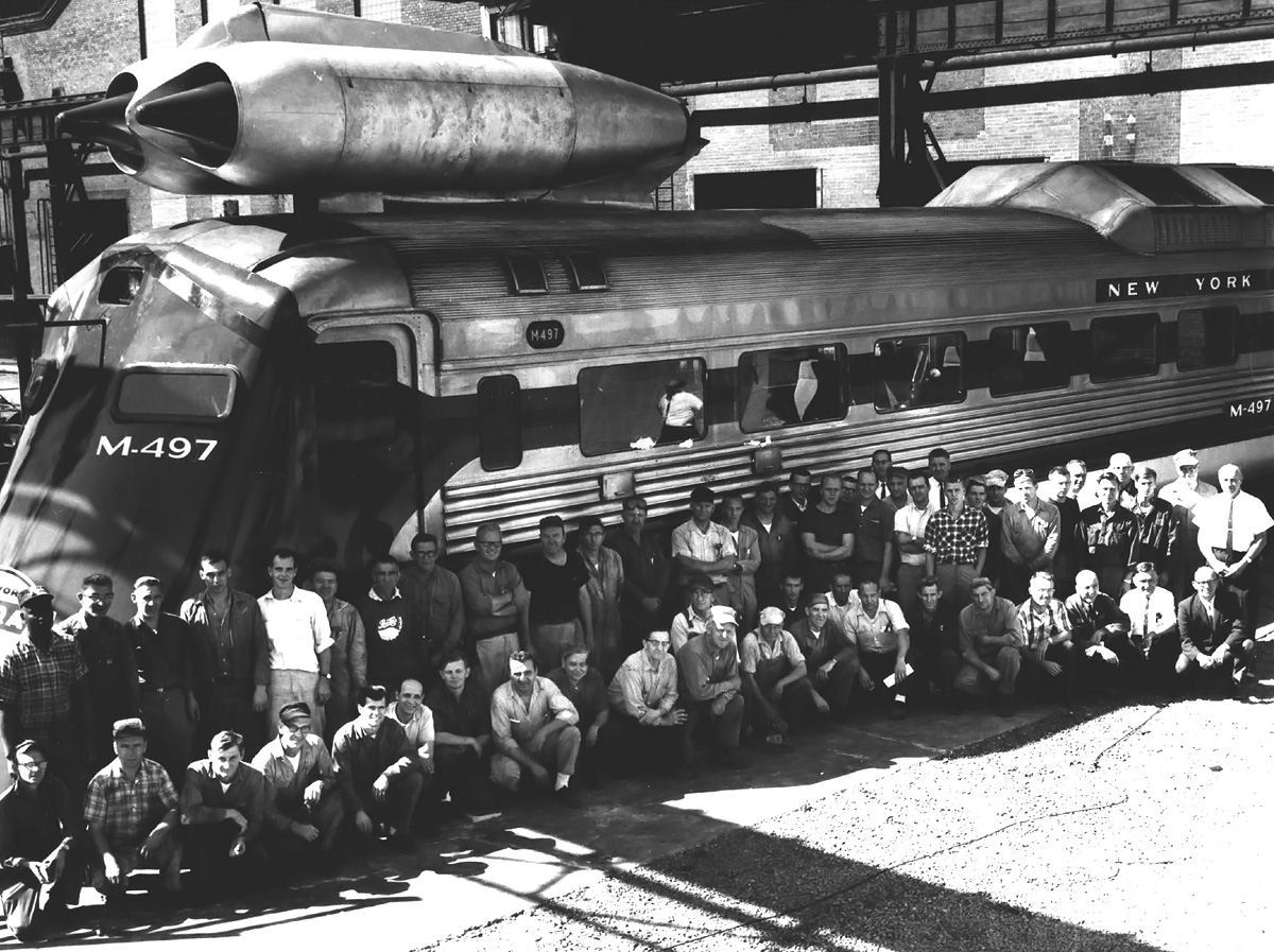 M-497, o incrível trem a jato da guerra fria
