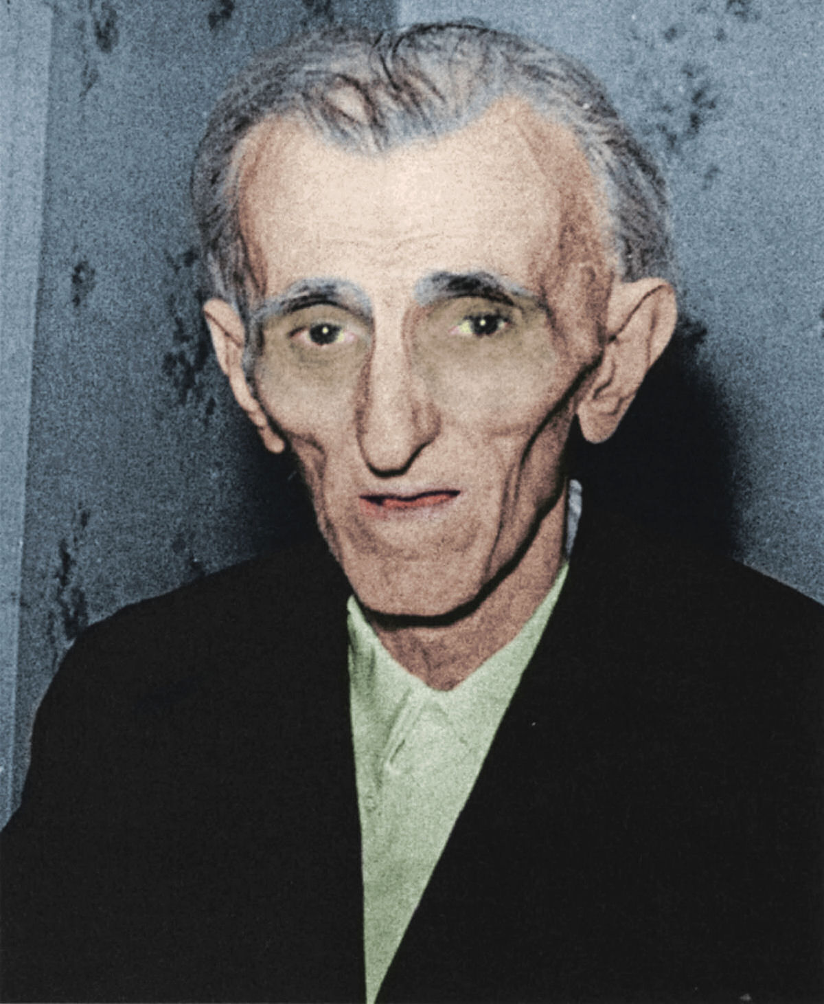 ltima foto de Nikola Tesla, 1943