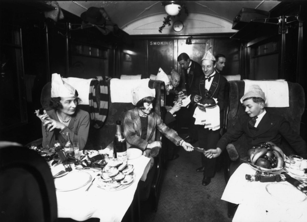 Fotos antigas mostram como eram glamorosas as viagens de trem entre 1900-1940 12