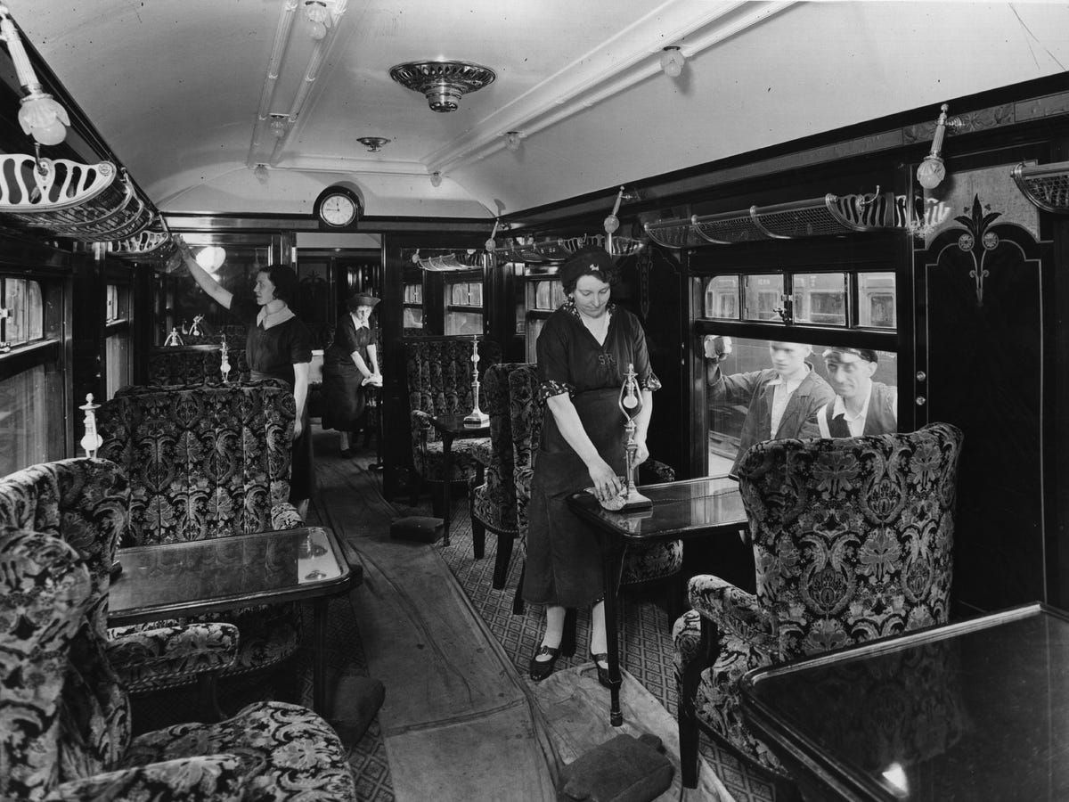 Fotos antigas mostram como eram glamorosas as viagens de trem entre 1900-1940 23