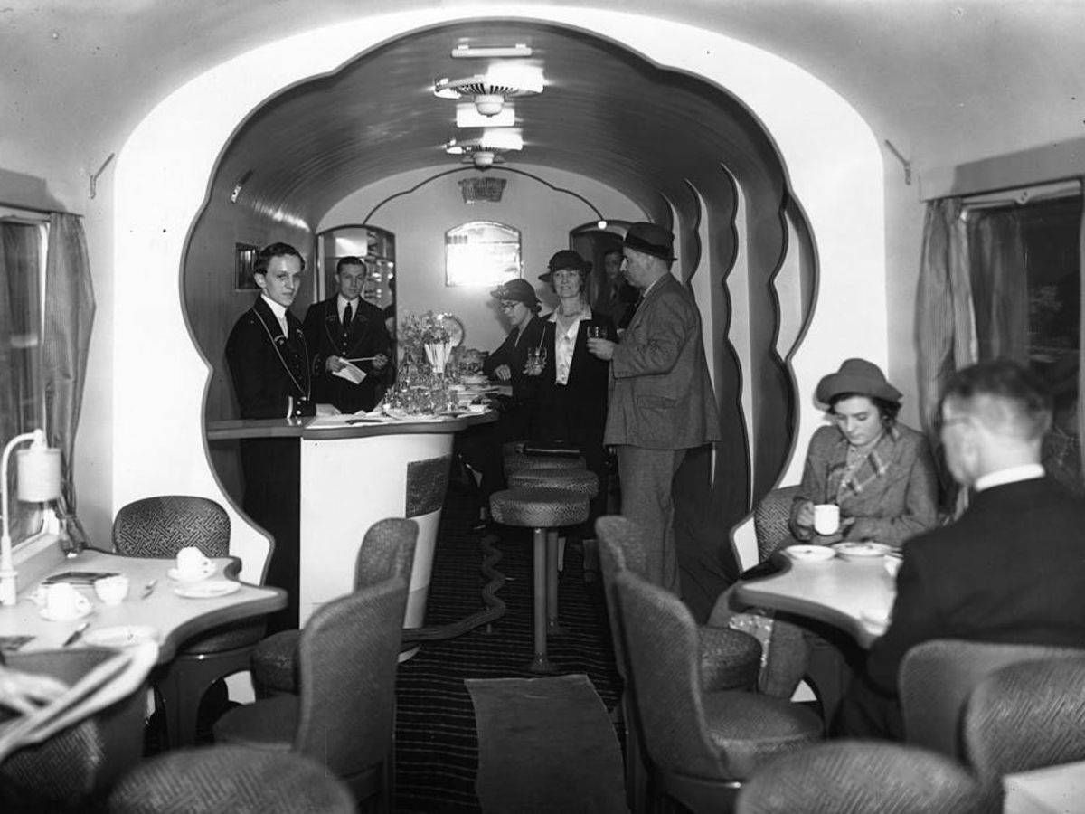 Fotos antigas mostram como eram glamorosas as viagens de trem entre 1900-1940 24