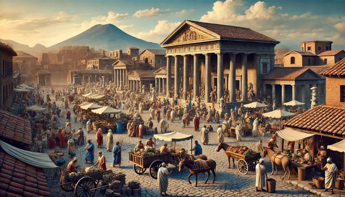 A vida urbana surpreendentemente moderna em Pompeia que existia antes da erupção do Monte Vesúvio