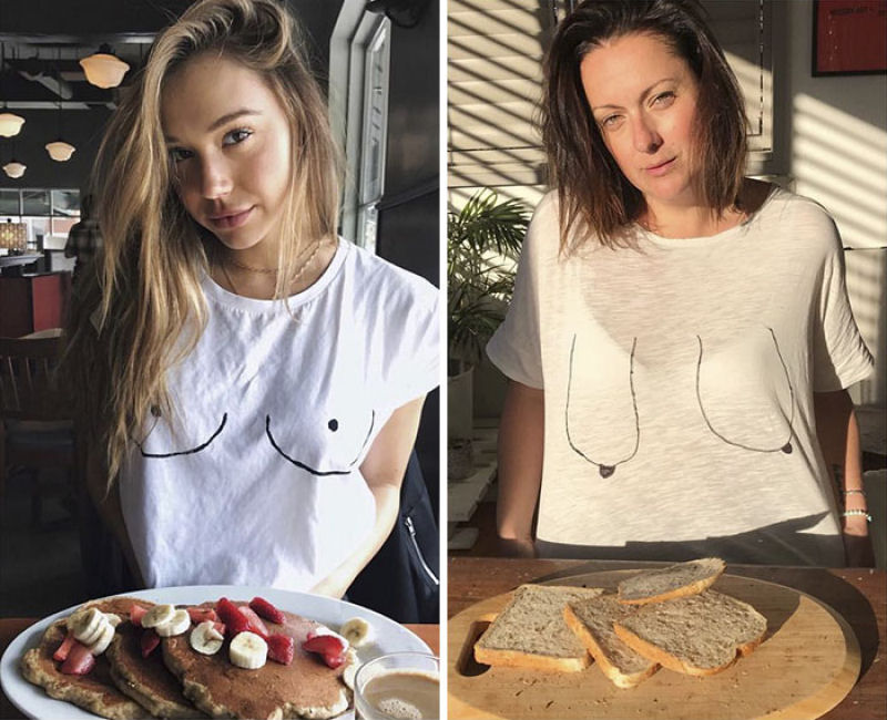 Australiana continua trollando hilariamente as fotos do Instagram de celebridades 04