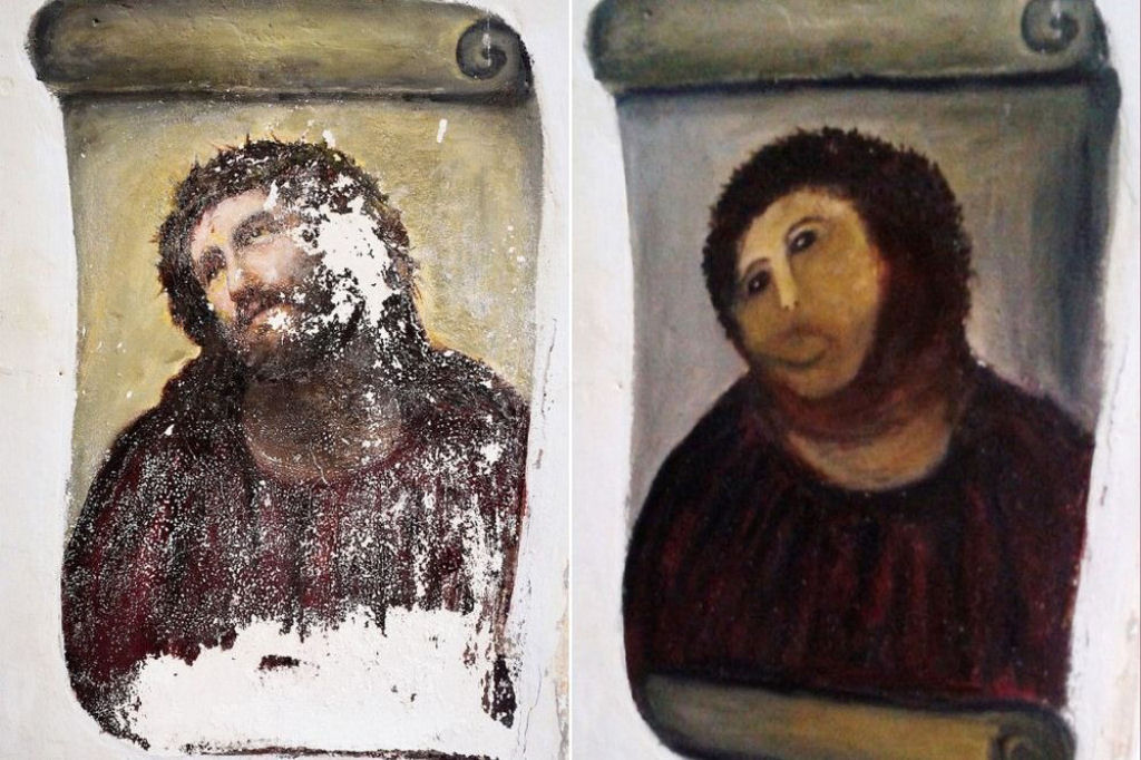 Ecce homo: a pintura maltratada que salvou uma cidade