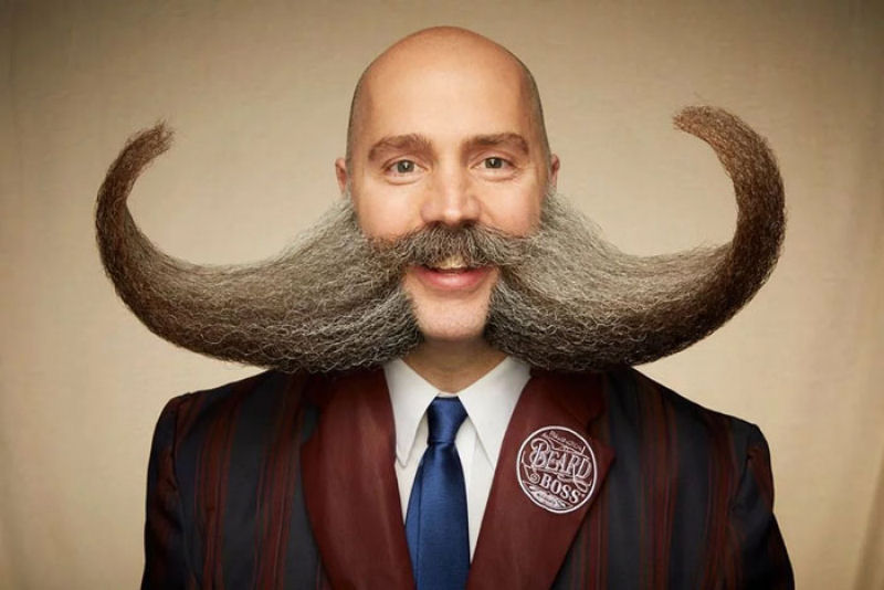 As barbas e bigodes mais espetaculares e excntricas do Campeonato Mundial de Barbas e Bigodes 2019 04