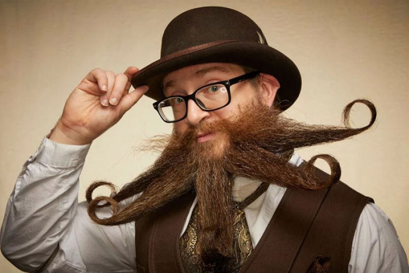 As barbas e bigodes mais espetaculares e excntricas do Campeonato Mundial de Barbas e Bigodes 2019 13