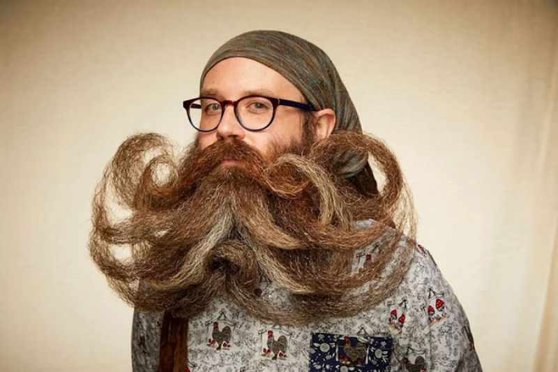As barbas e bigodes mais espetaculares e excntricas do Campeonato Mundial de Barbas e Bigodes 2019 23