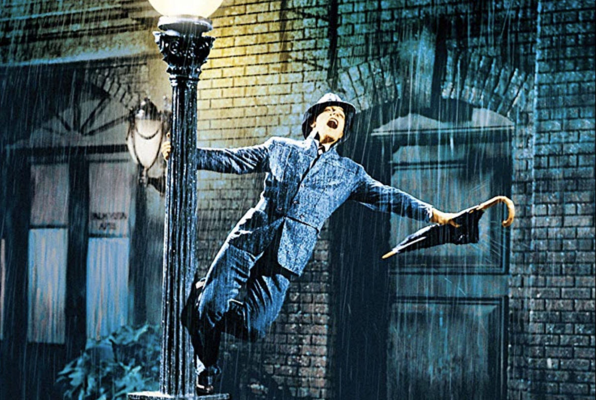 «Cantando na chuva» sem a música é apenas um homem doido chapinhando nas poças d'água