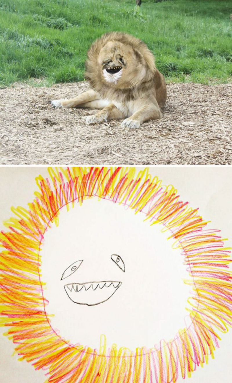 Pai transforma os desenhos do filho de 6 anos em realidade. O resultado  divertidssimo 02