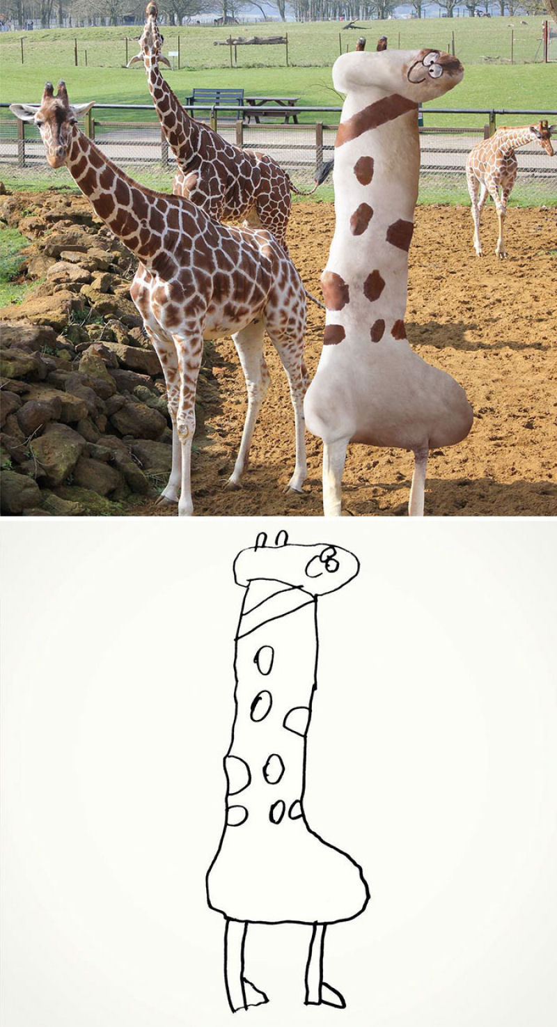 Pai transforma os desenhos do filho de 6 anos em realidade. O resultado  divertidssimo 07
