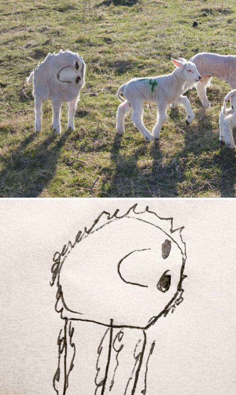 Pai transforma os desenhos do filho de 6 anos em realidade. O resultado  divertidssimo 10