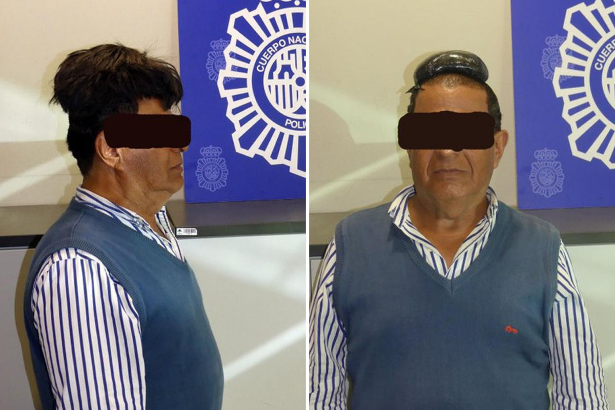 Colombiano foi preso com meio quilo de cocana sob a peruca no aeroporto de Barcelona