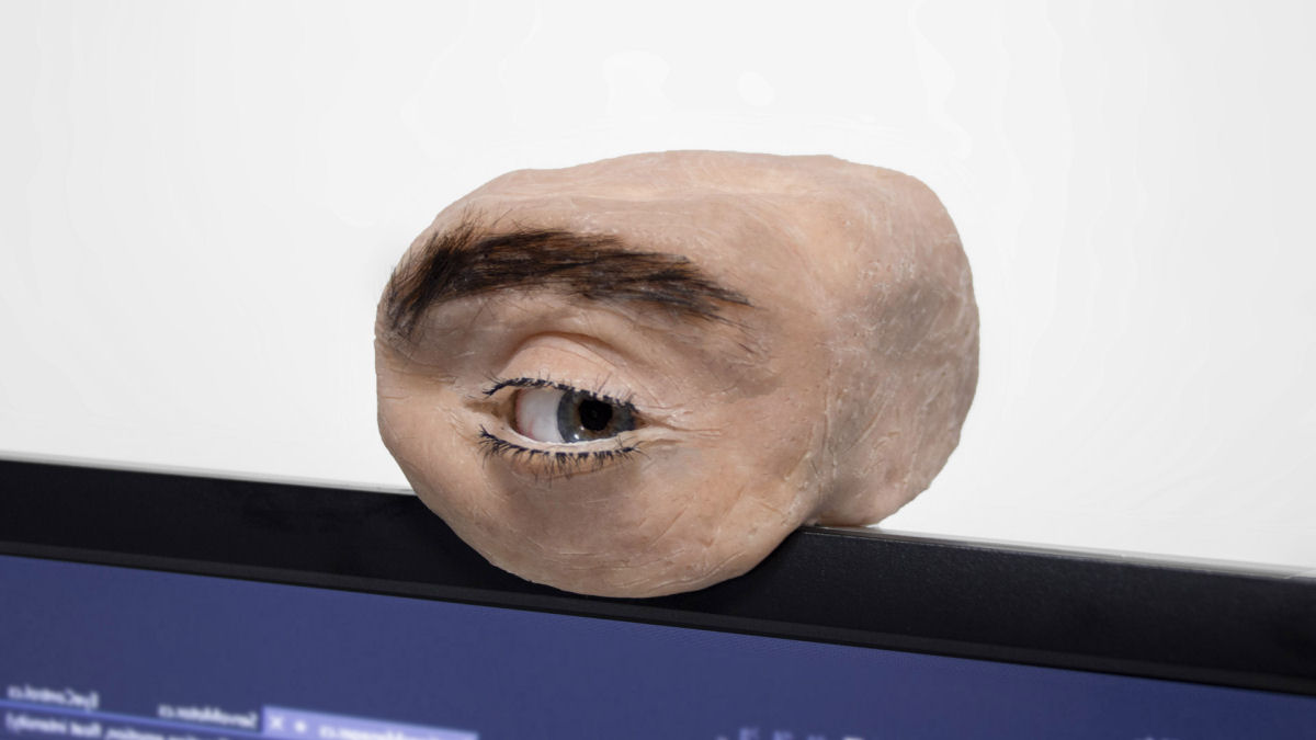 Eyecam: a webcam antropomórfica extremamente perturbadora