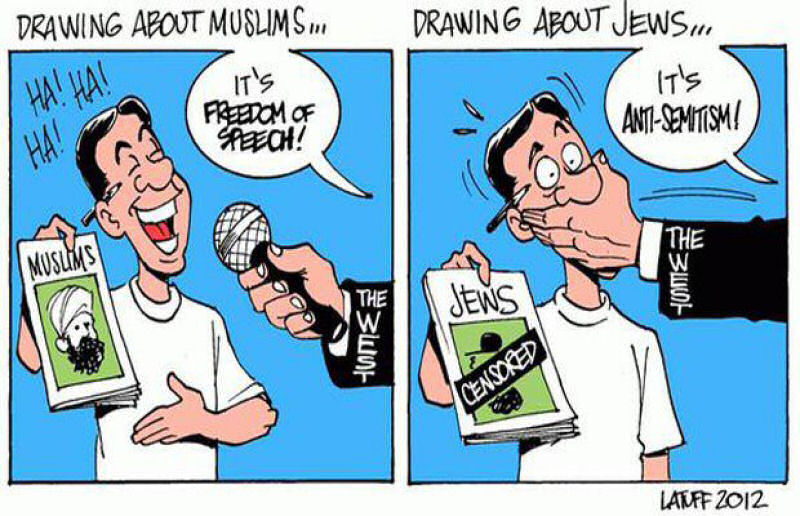 Dois pesos, duas medidas: Charlie Hebdo despediu um caricaturista por ilustrao antisemita