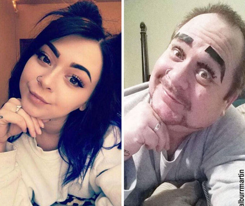 Pai trolla a filha no Instagram e consegue o dobro de seguidores dela 03