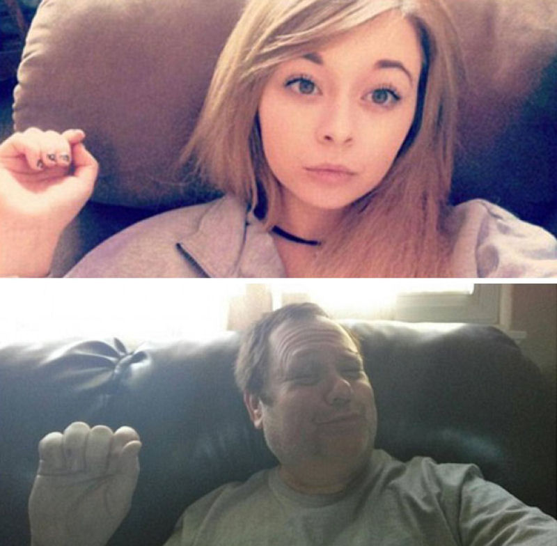 Pai trolla as selfies sexy da sua filha nas redes sociais 07