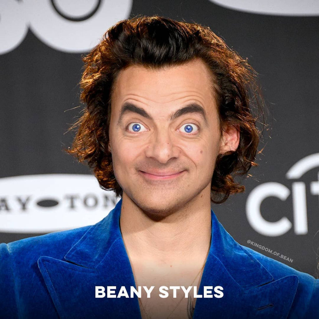 Esse cara photoshopa o rosto do Mr. Bean em celebridades 06
