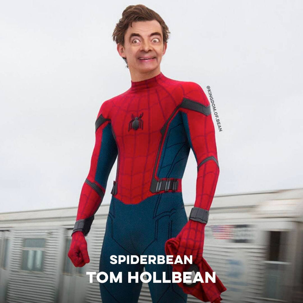 Esse cara photoshopa o rosto do Mr. Bean em celebridades 10
