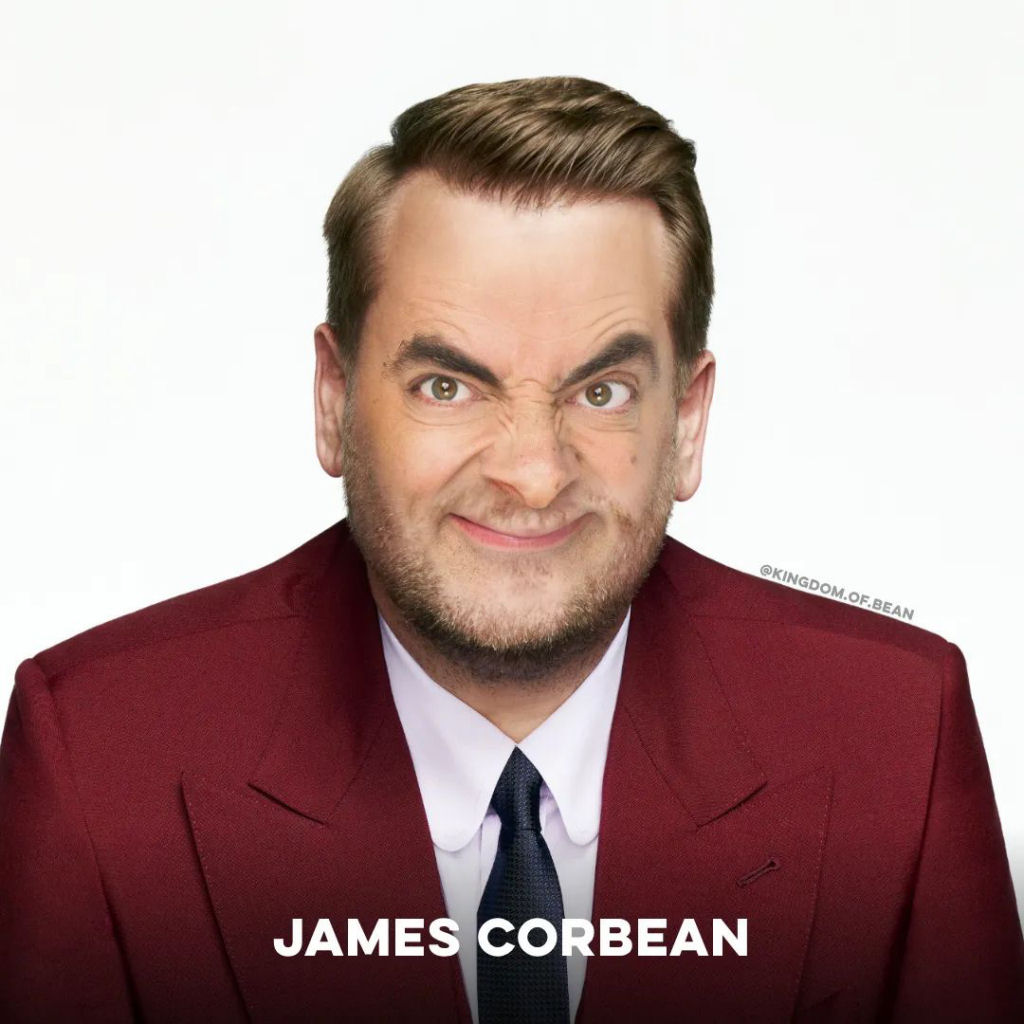 Esse cara photoshopa o rosto do Mr. Bean em celebridades 14