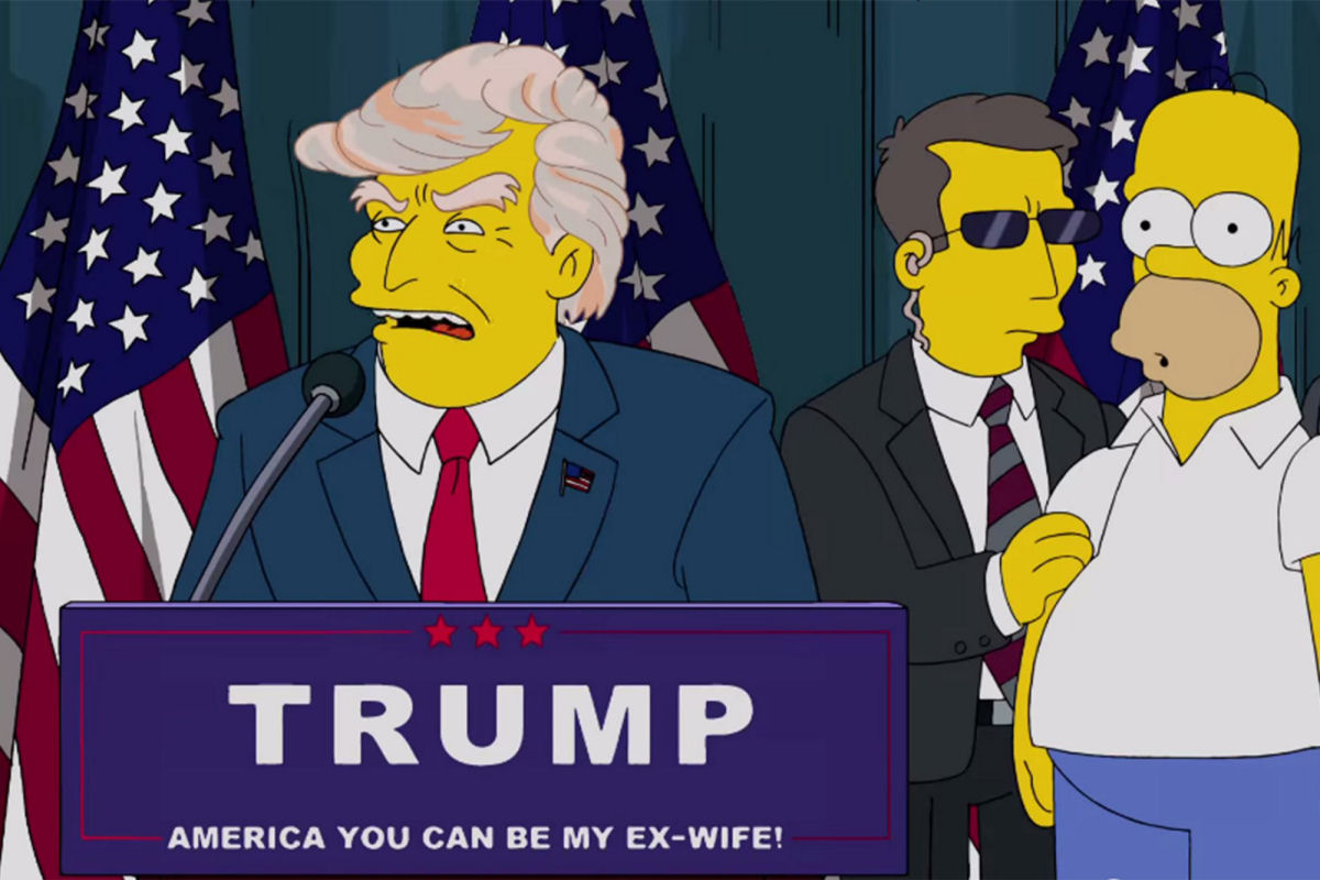 Os Simpsons predisseram a presidncia de Donald Trump faz 16 anos