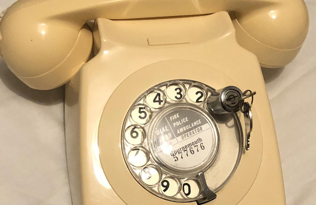 Como as crian�as reagiriam a um telefone de disco?