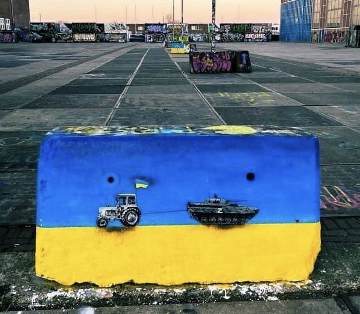 Como o trator se tornou um símbolo da resistência ucraniana