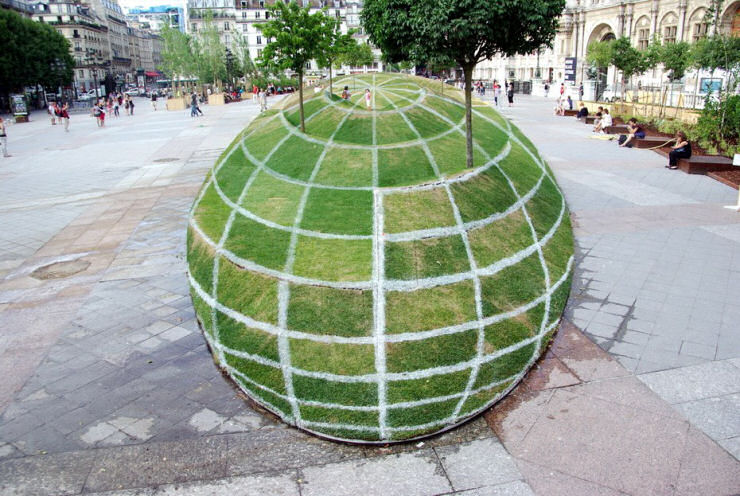 Uma ilusão de óptica original em Paris  01