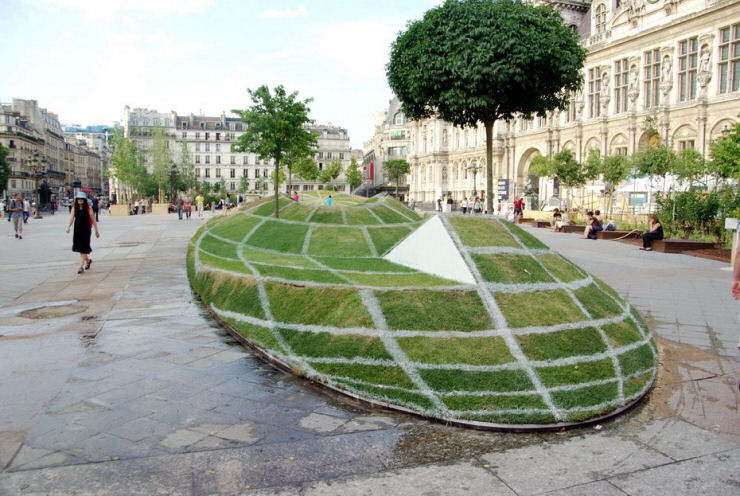 Uma ilusão de óptica original em Paris  05