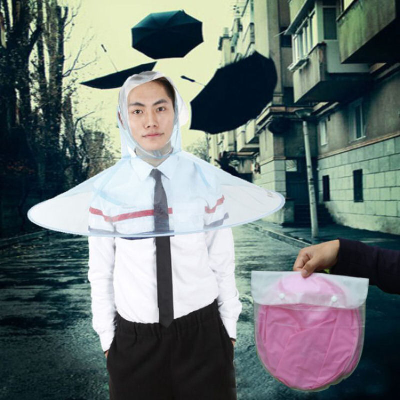 Esta capa-guarda-chuva chinesa é a mais recente inovação para se manter enxuto 03