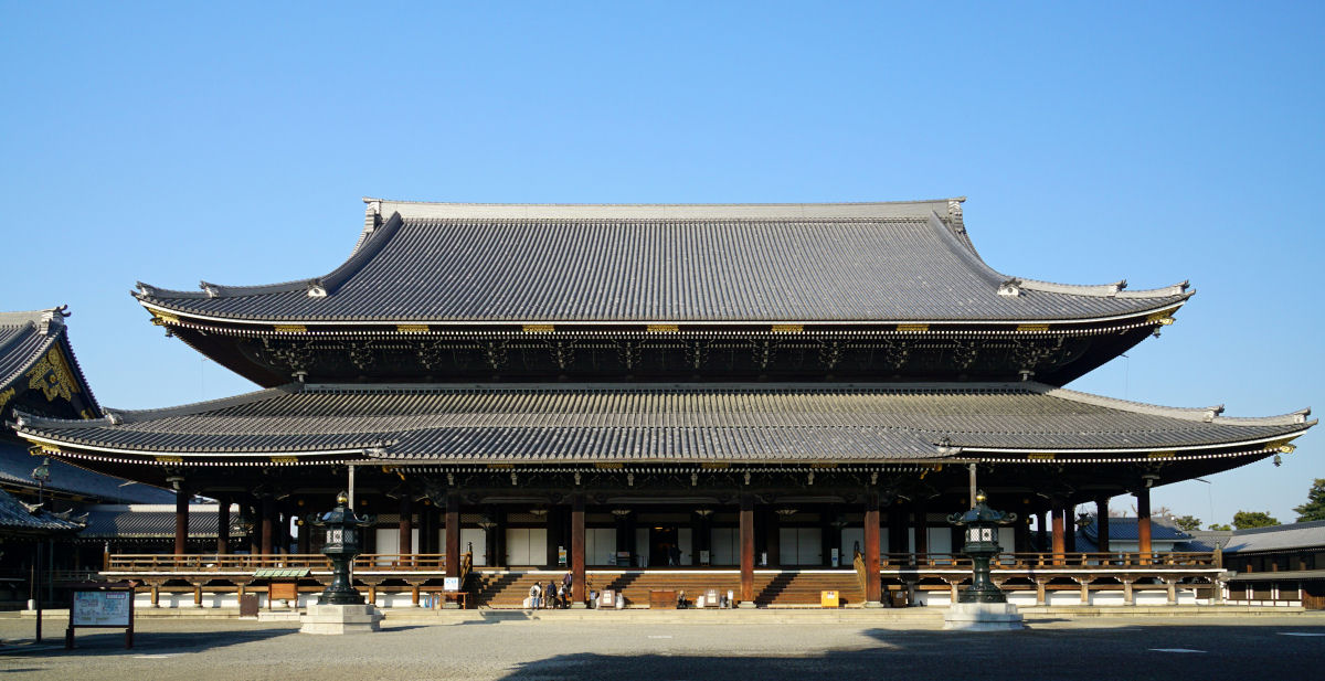 Higashi Hongan-ji, o templo da corda de cabelo