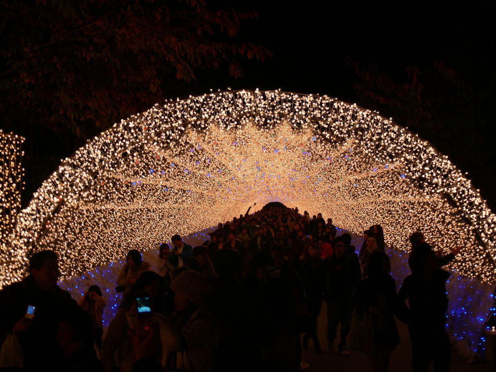 O espetacular festival das luzes de inverno no Japo 01