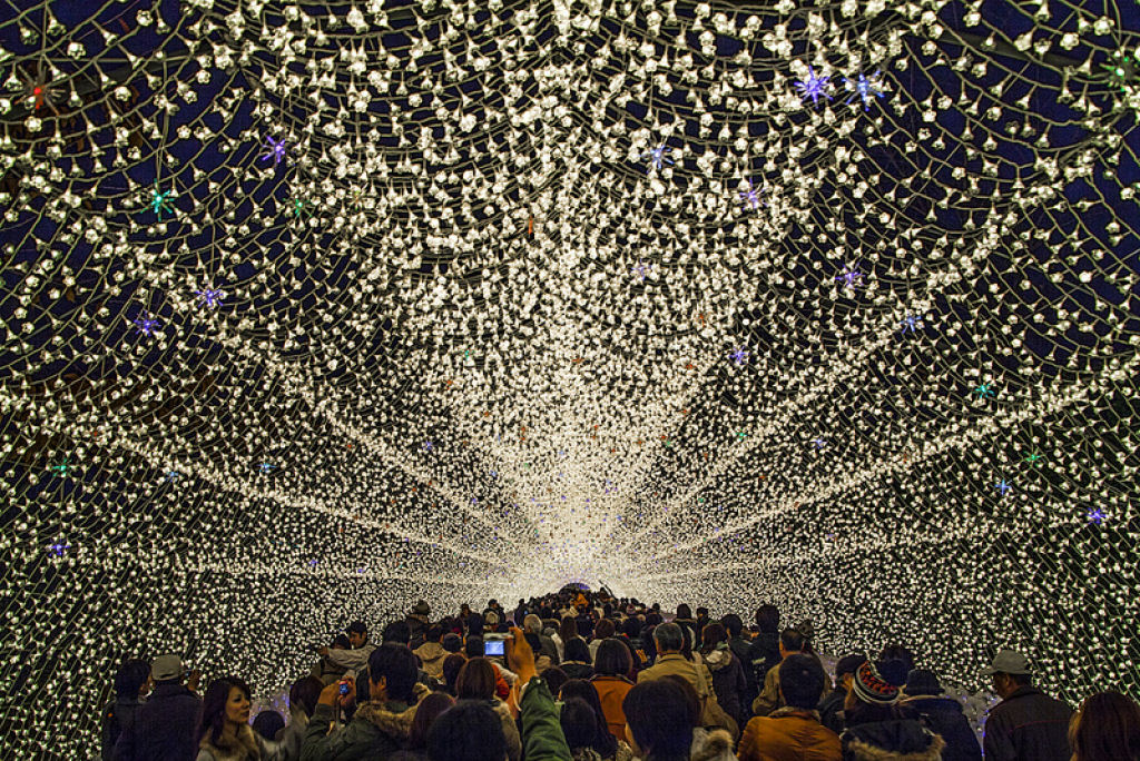 O espetacular festival das luzes de inverno no Japo 08