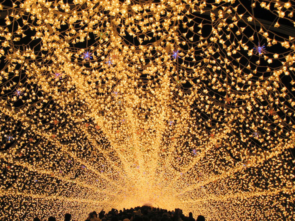 O espetacular festival das luzes de inverno no Japo 13